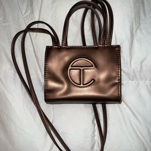 Bronze Telfar Mini bag